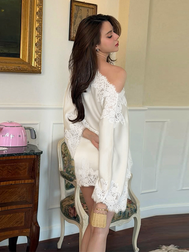 Setelan Rok dan Kemeja Wanita  - Blouse Off Shoulder ulasan dan harga