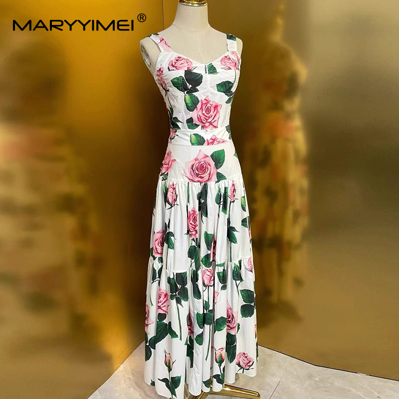 MARYYIMEI Setelan Fashion Berp - Romper Floral Print ulasan dan harga